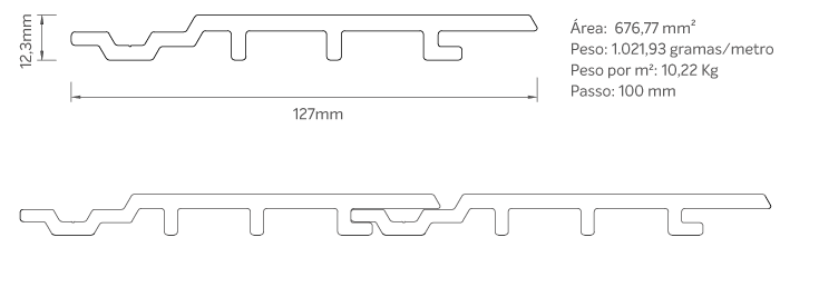 Perfil Siding bwood+